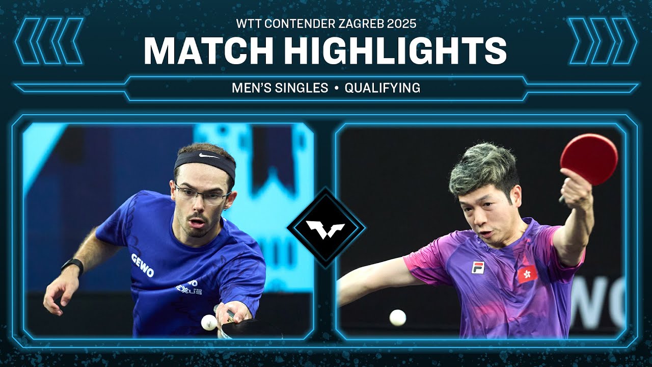 Leo De Nodrest vs Ho Kwan Kit | MS Qual R4 | #WTTZagreb 2025
