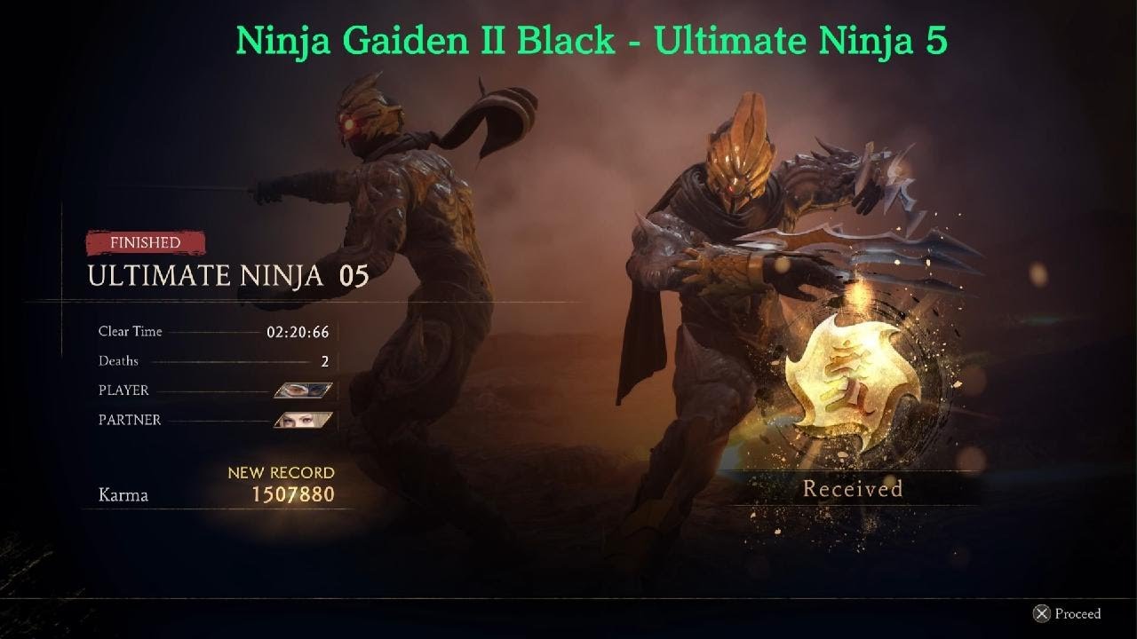 Ninja Gaiden 2 Black - Ultimate Ninja 5 Tag Mission
