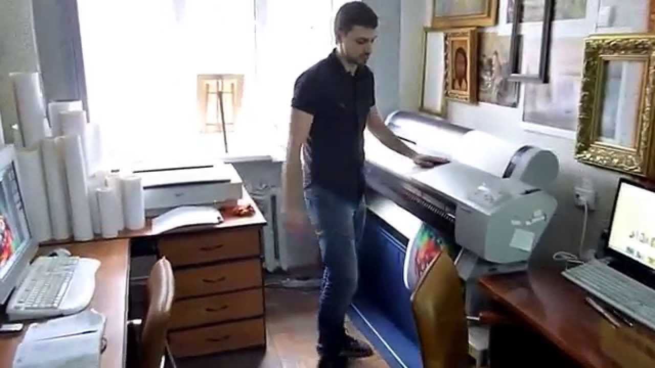 Печать на холсте от художественной студии Позитон.