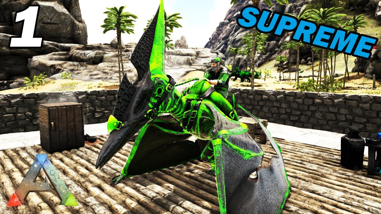 Début d'une Aventure sur Ark Supreme ! Ark SUPREME EP 1