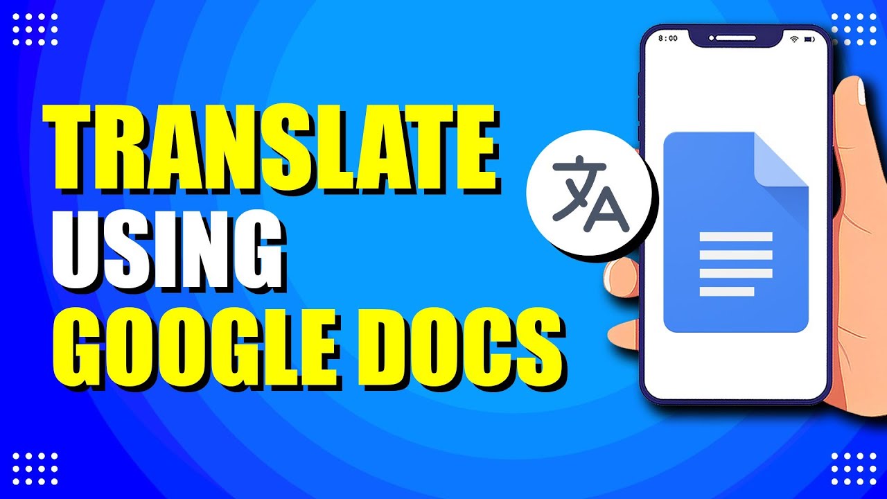 Как переводить с помощью Google Docs (простой способ)