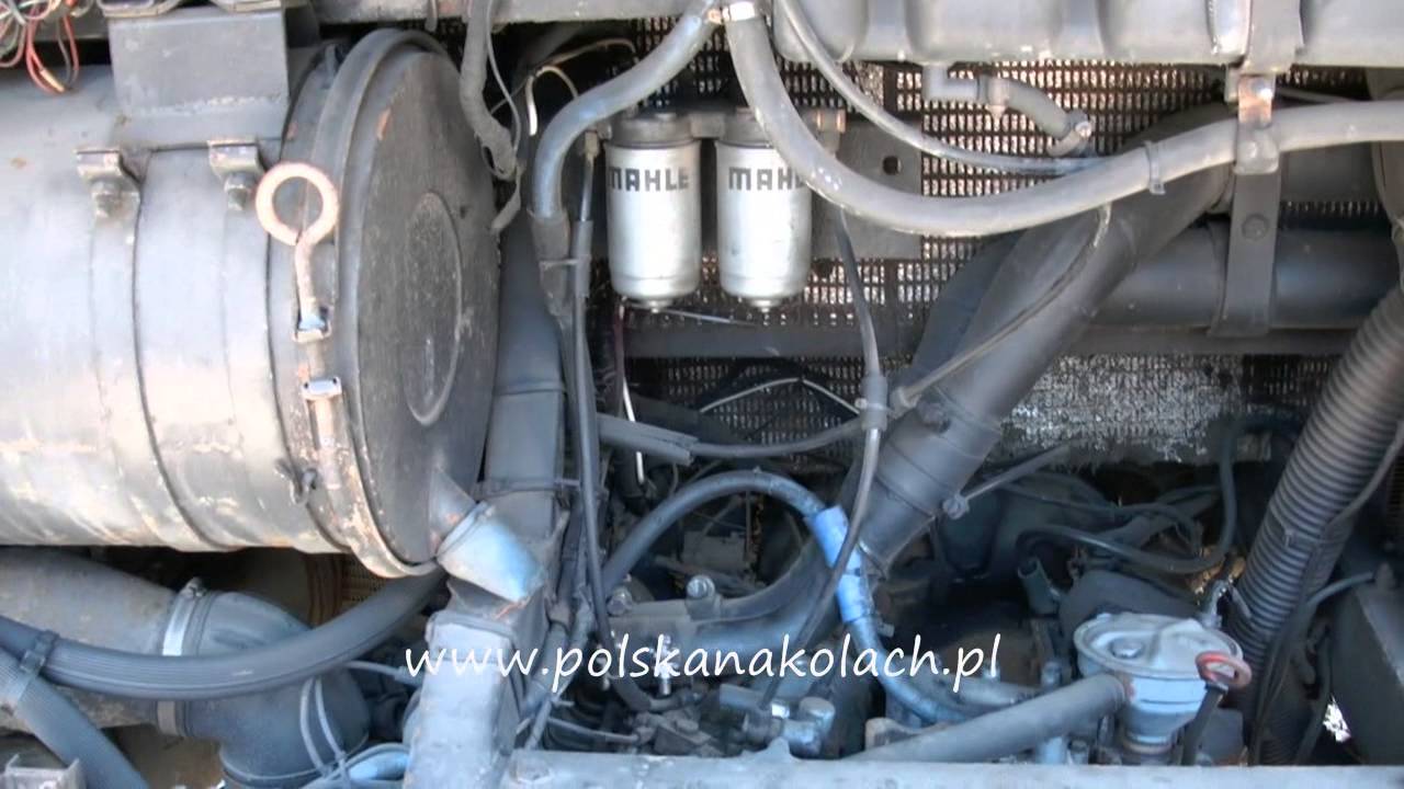 Jelcz 120MM 4340 praca silnika