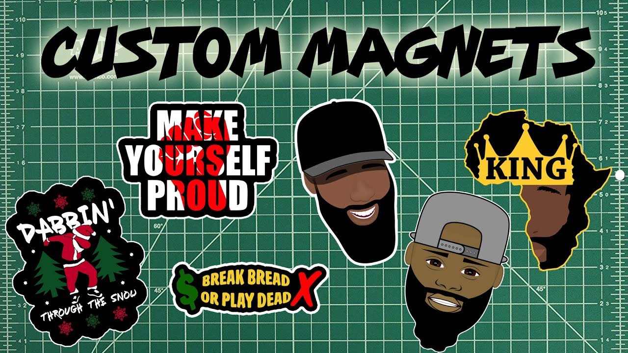 DIY | How To Make Custom Die Cut Magnets From Any Picture | + Patches & Stickers