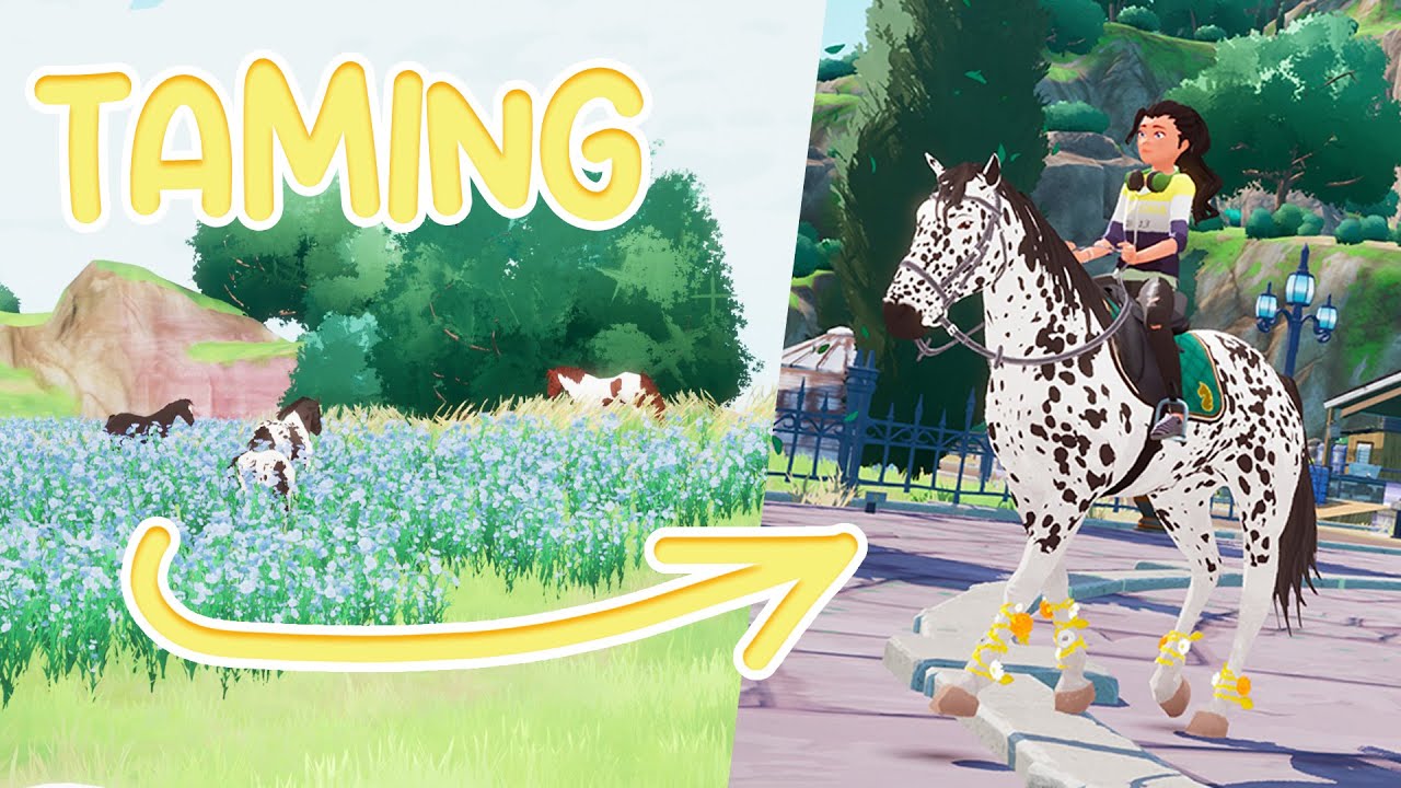 Taming New Wild Horses! 🐴 Horse Tales: Emerald Valley Ranch