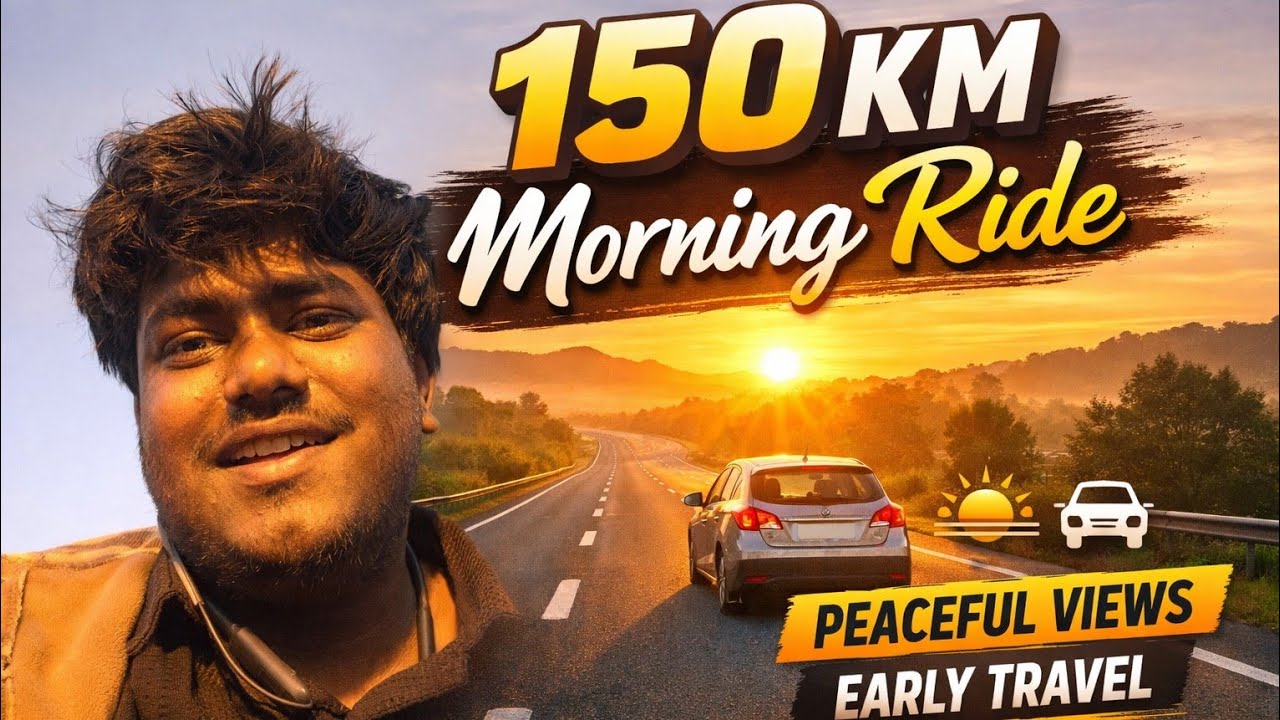 Morning Ride 150 KM | Peaceful Travel Vlog | Adventures of Omkara 