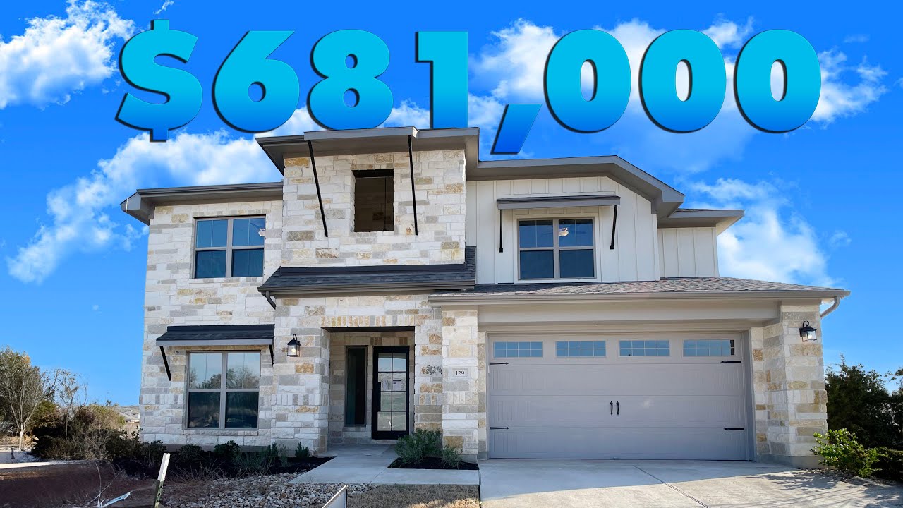 3200+ sq ft Segovia plan with Sitterle Homes in the Highland Village community in Georgetown, TX
