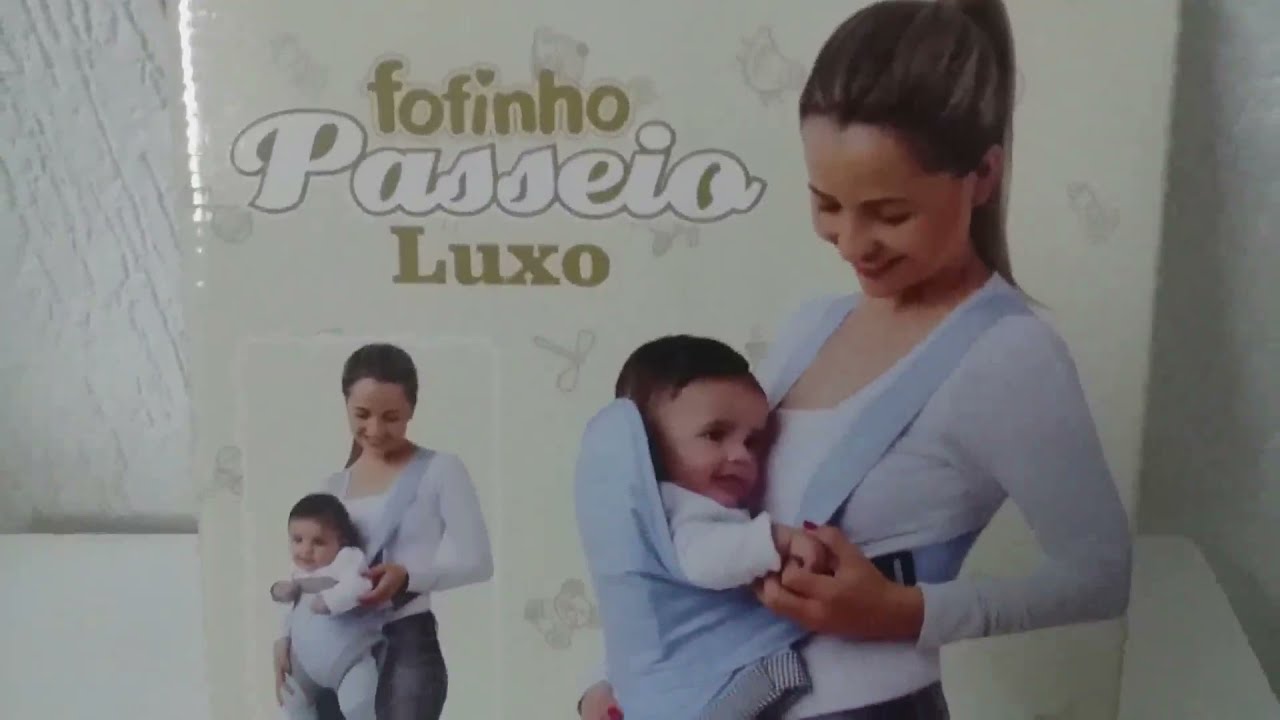 Canguru Bebê de Passeio.Como usar passo a passo