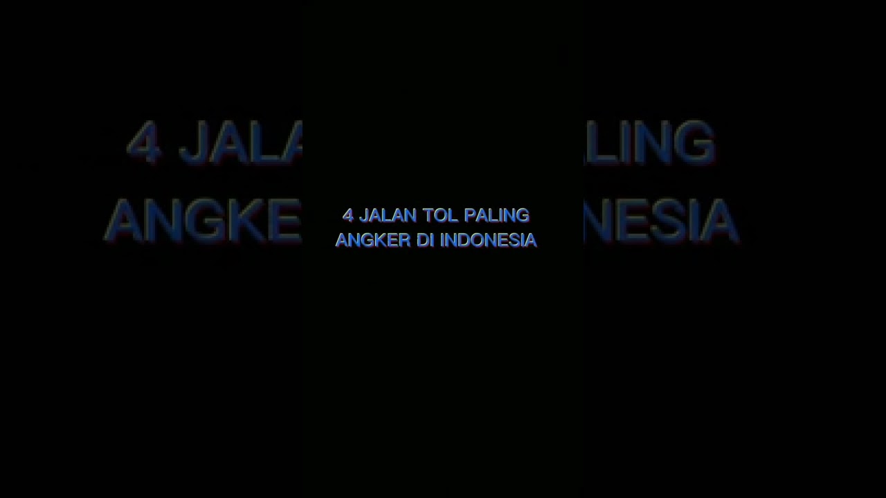 jalan tol paling angker di Indonesia #shorts