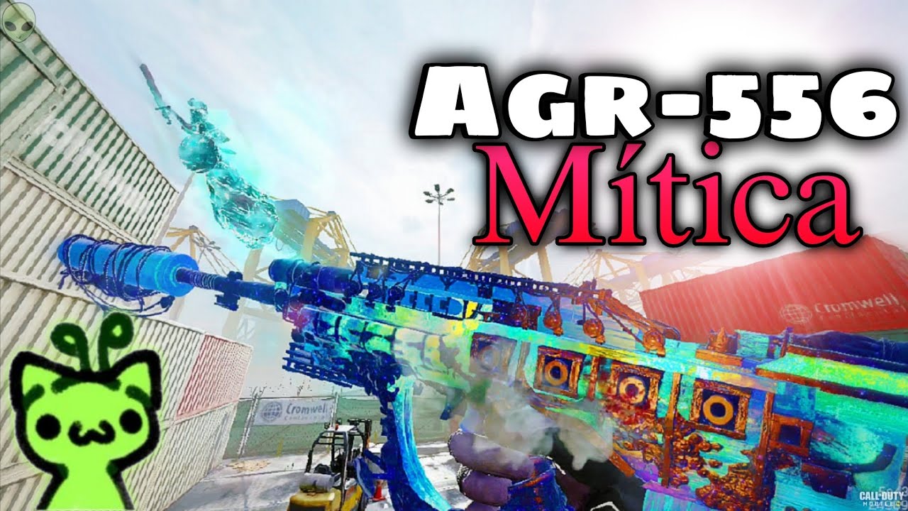 La nueva MÍTICA GRATIS es una AGR-556 ¿Vale la pena? | COD MOBILE 