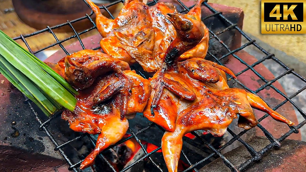Yummy Grilled Quail Recipe | Asian Food @foodatasty