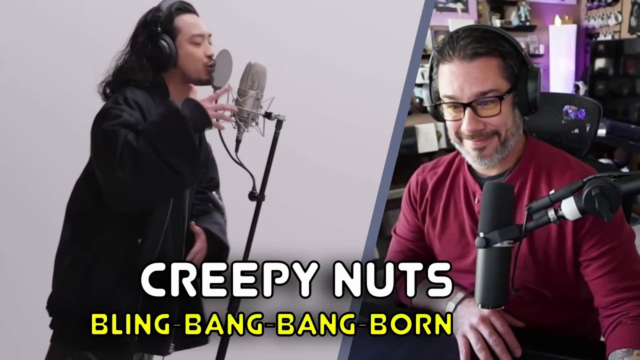 Реакция режиссера – Creepy Nuts – «Bling-Bang-Bang-Born» (первый дубль)