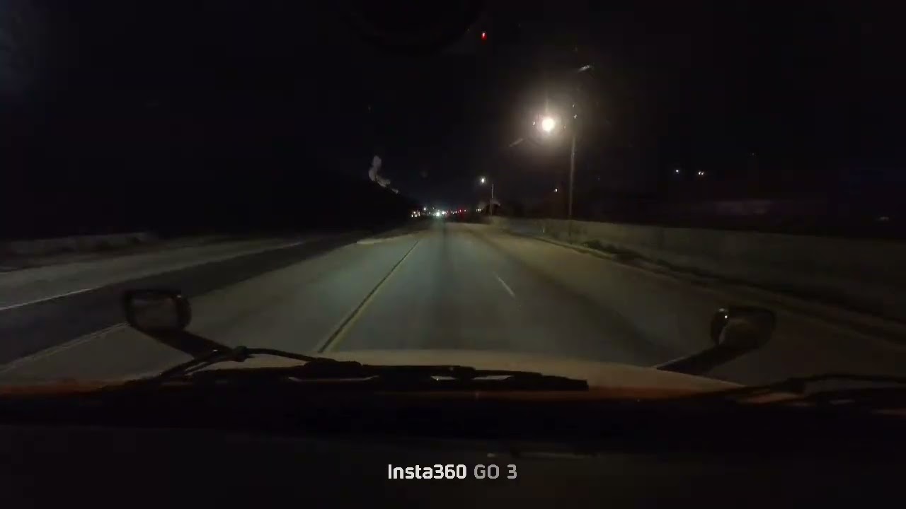 Just a lonely drive alone 