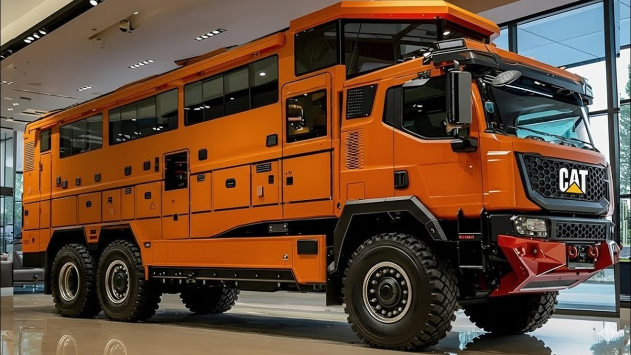 Обзор автодома Caterpillar Desert Titan 6×6 2026 года | Роскошный зверь для экстремальных приключ...