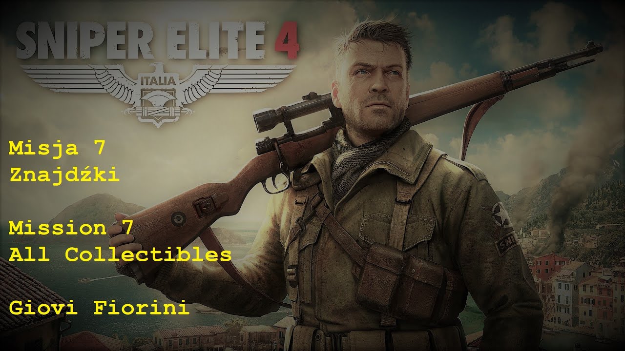 Sniper Elite 4 - Italia - Misja 7 - Znajdźki - Mission 7 - All Collectibles - Giovi Fiorini