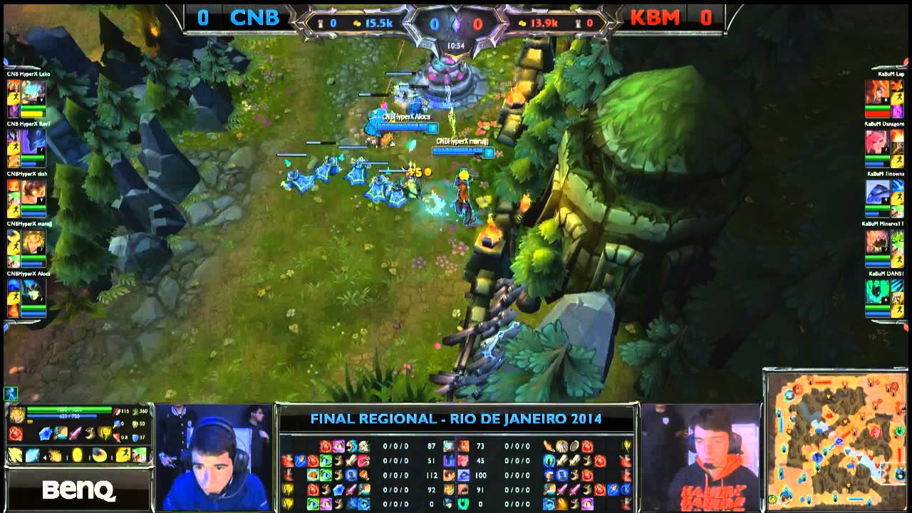CNB vs Kabum - CBLOL 2014 - Final - Jogo 1