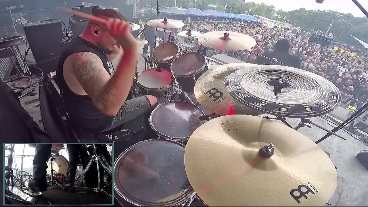 SYMBOLICAL@Pseudo Master-Daray-Live in Poland 2018 (Drum Cam)