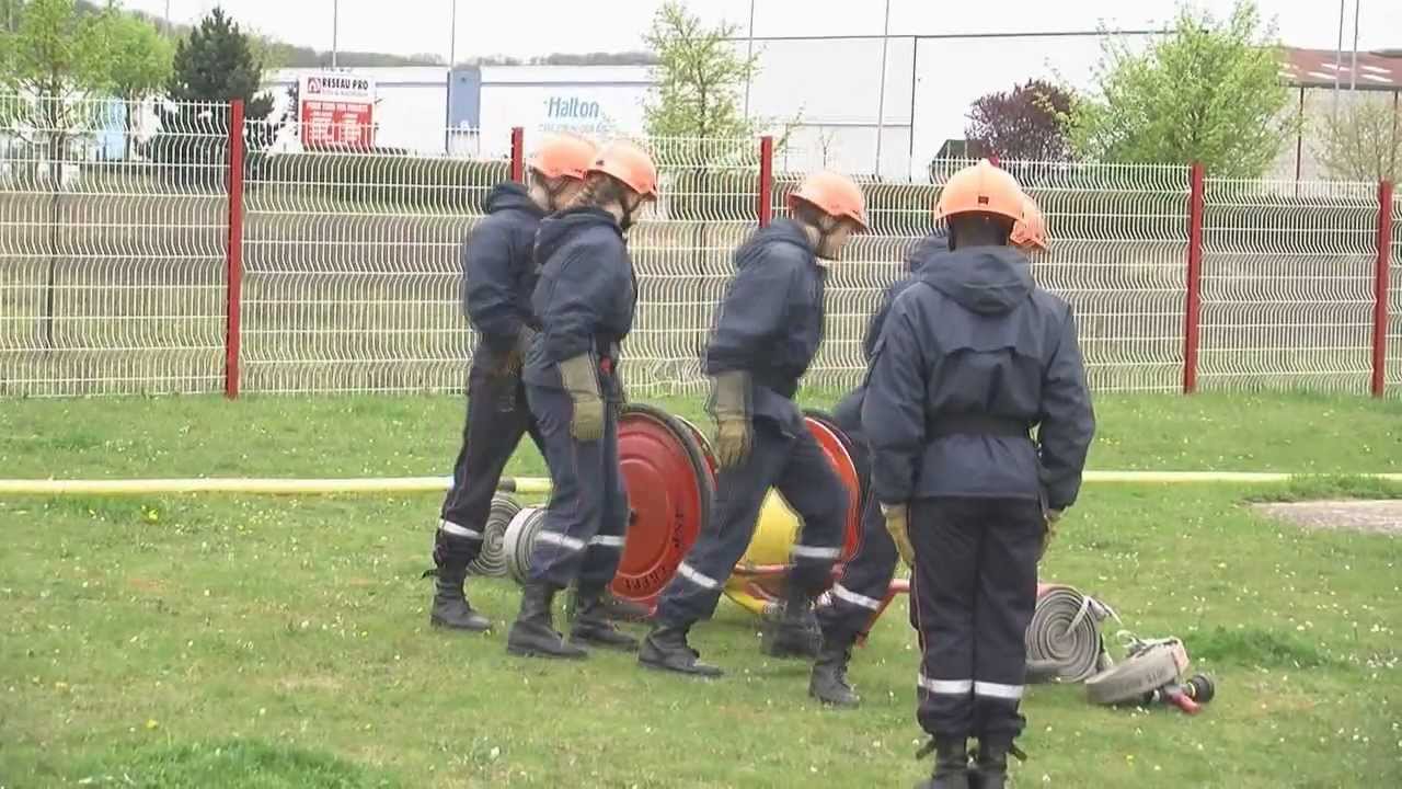 Au coeur des jeunes sapeurs-pompiers de l'Oise