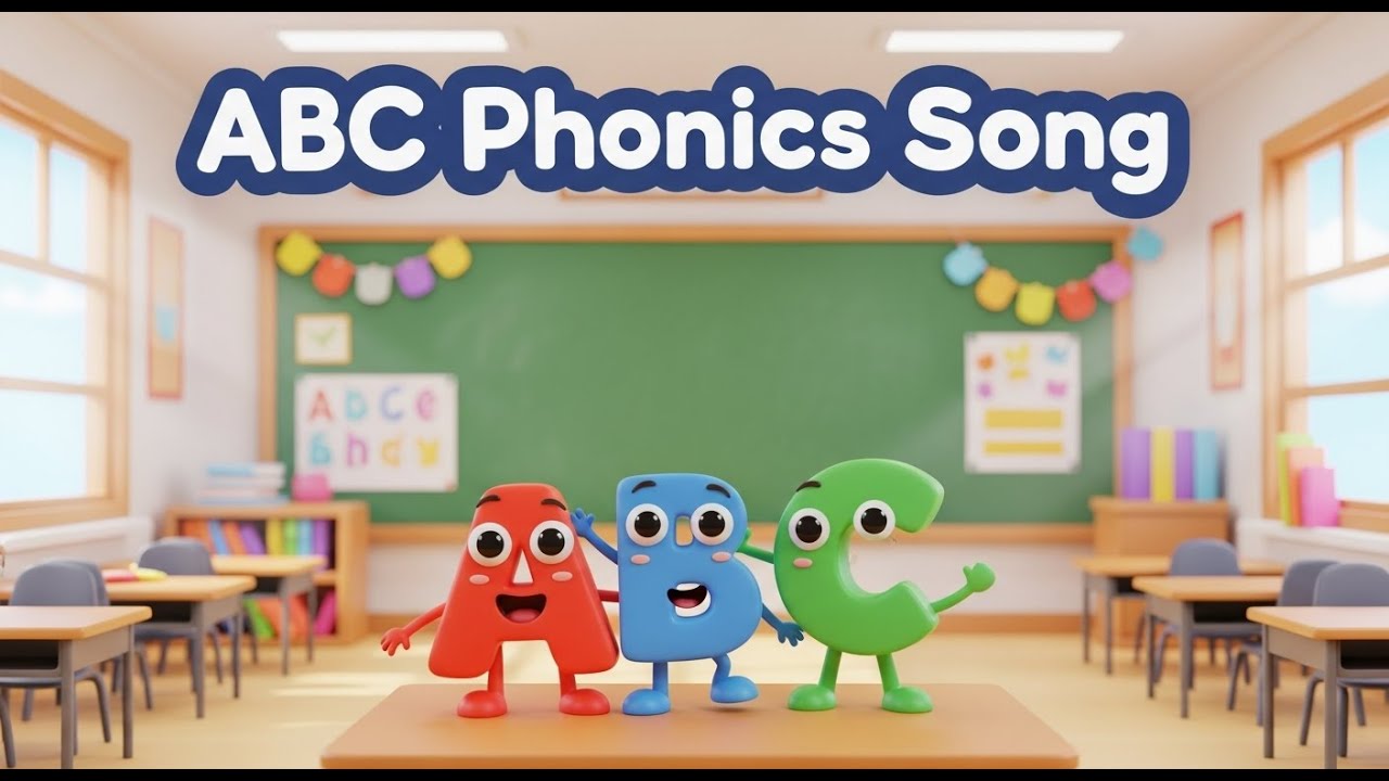 ABC Phonics Song | ABC Alphabet Song for Kids | Fun & Easy Learning for Toddlers