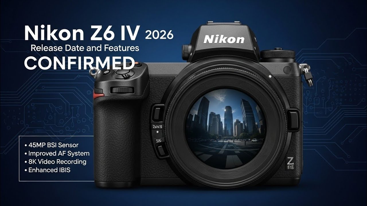 Nikon Z6 IV 2026 Release Date and Features CONFIRMED