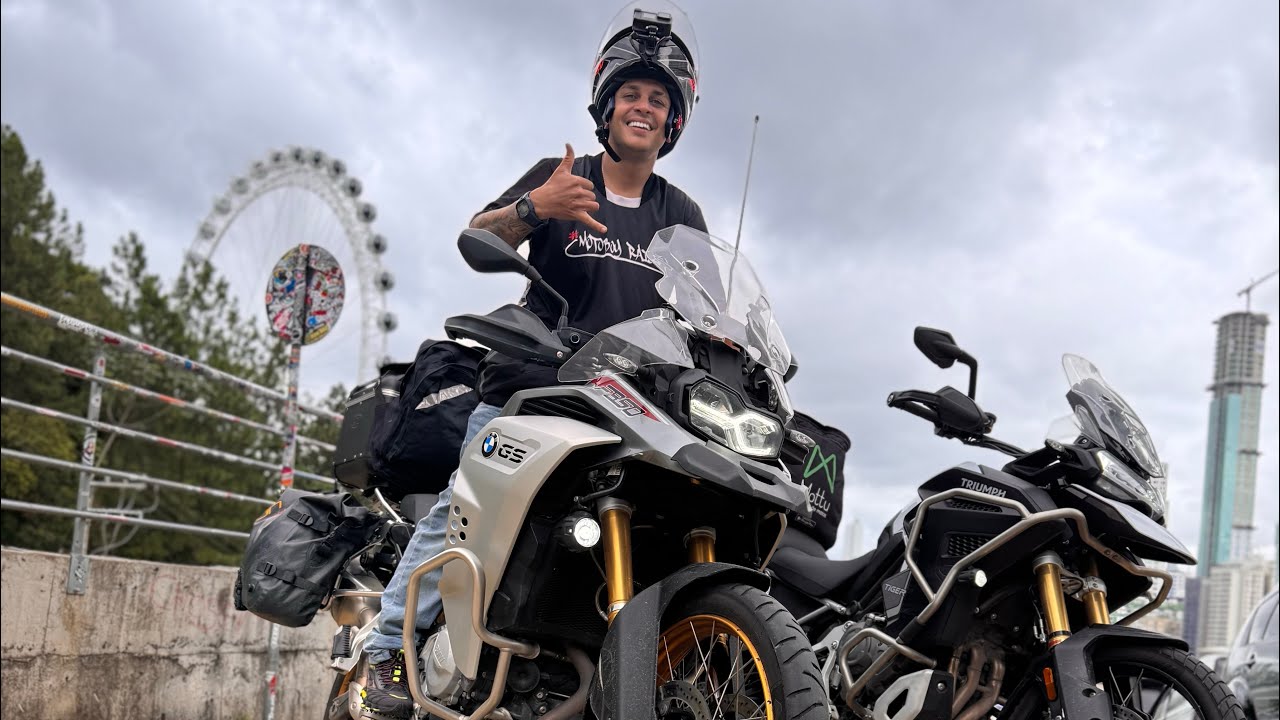 Conheci a roda gigante mais famosa do Brasil - 🇧🇷- Rizolito motoboy - TRIP dia 3