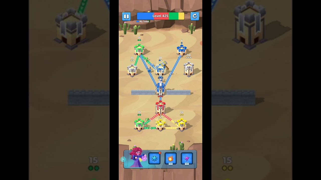Conquer The Tower Takeover Level 425 Gameplay Walkthrough