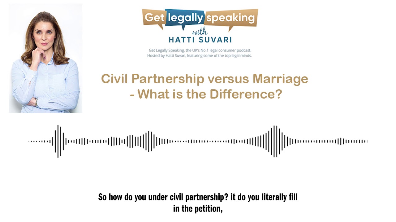Civil Partnership versus Marriage - What is the Difference