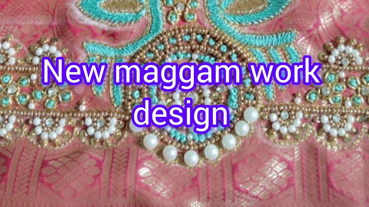 New maggam work blouse design#aaribusiness #blousedesigns #viralvideo 
