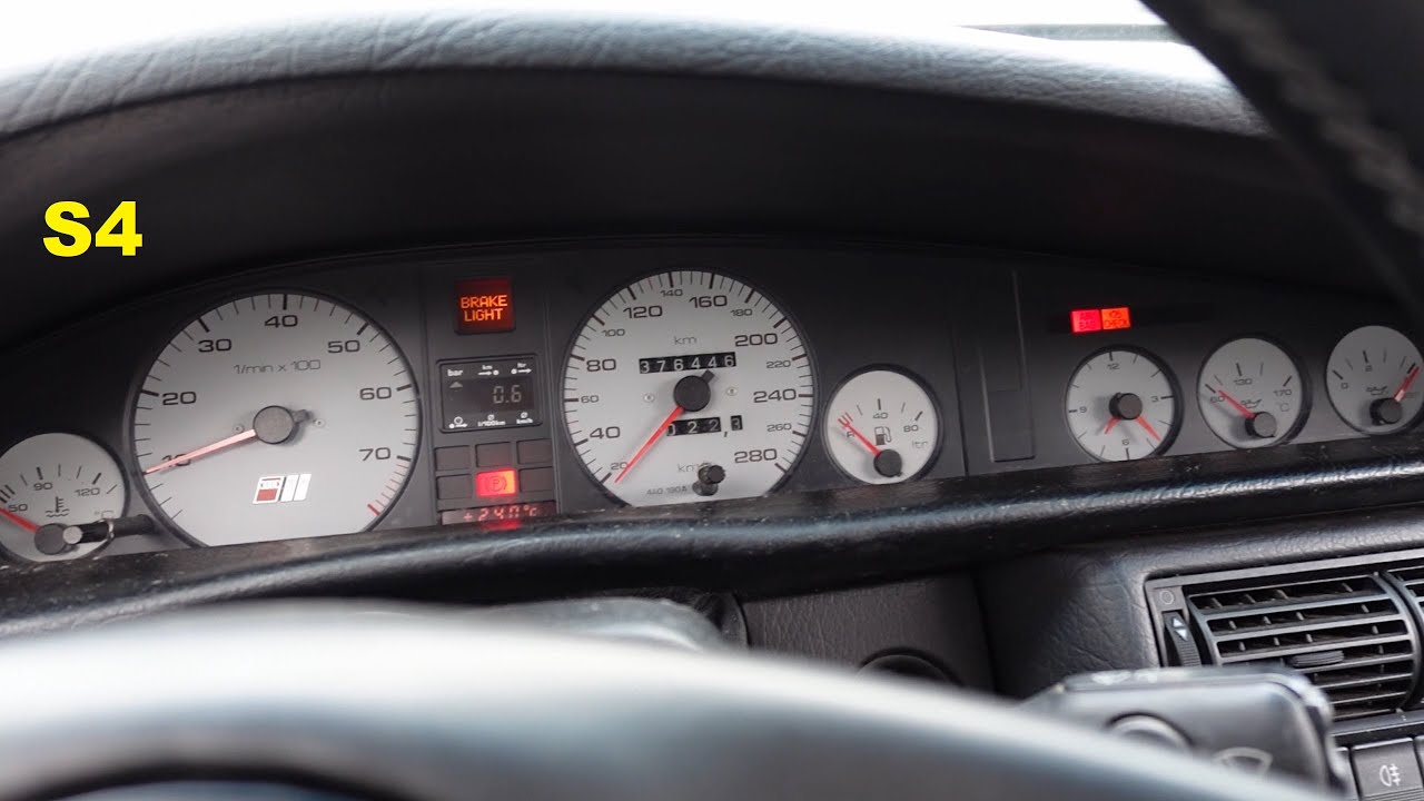 Audi S4 C4 mistinis gedimas, nesikuria-užsikuria-užgesta, diagnozė, remontas