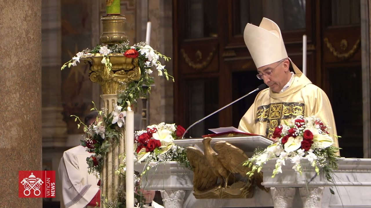 2024 04 21 Omelia del card. Reina nella Messa in suffragio di Papa Francesco