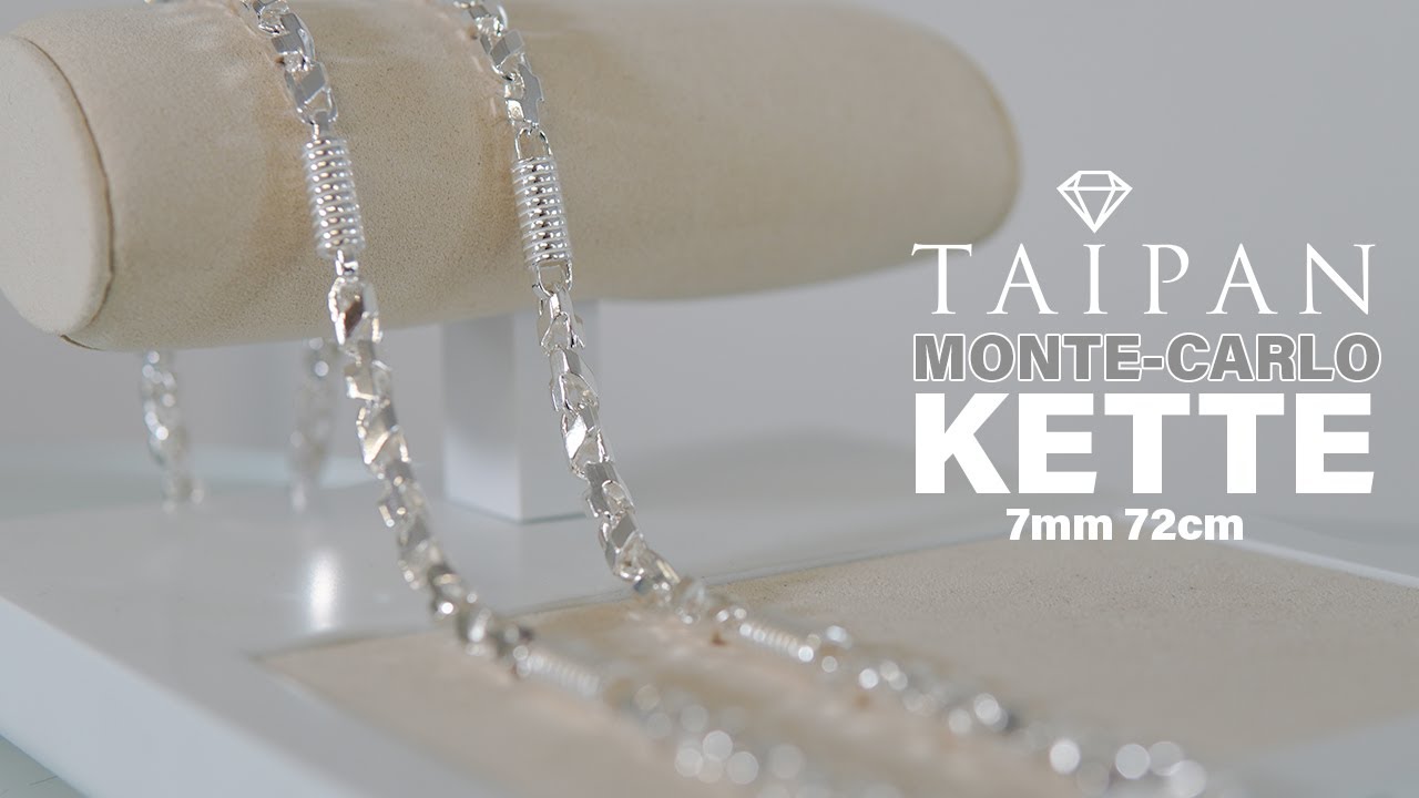 Taipan Monte Carlo Kette New Season 1 L&auml;nge 72cm Breite 7mm 925 Sterlingsilber
