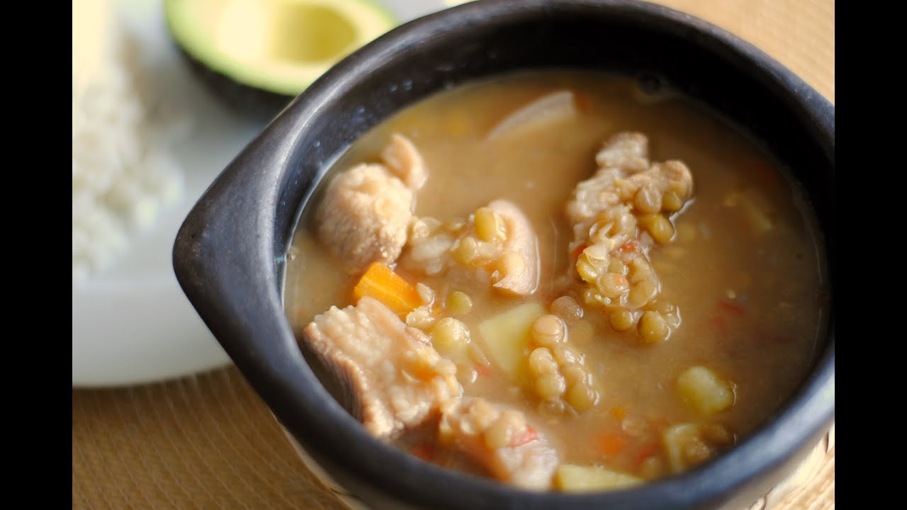 LENTEJAS COLOMBIANAS | Cómo Hacer Sopa de Lentejas | SyS