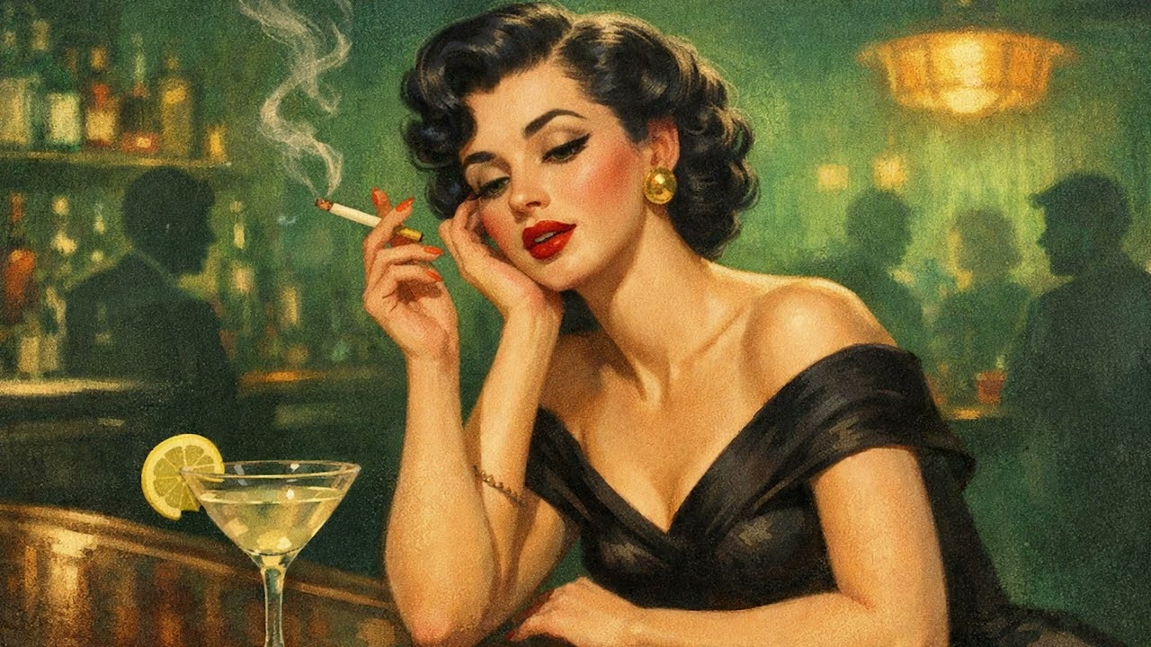 1940's Vintage Jazz Playlist - Walk a mile in a quite night