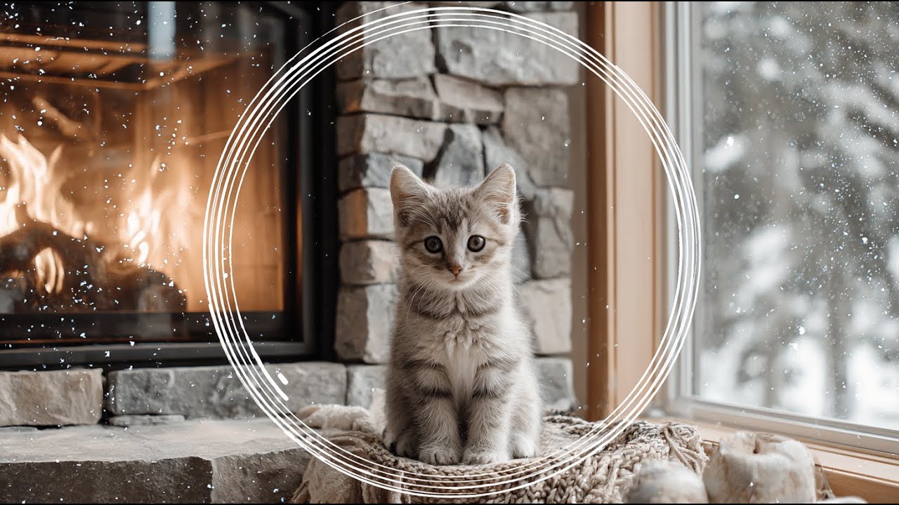 15day Snowy Lo-Fi BGM 🎧 新生子猫の見守り配信