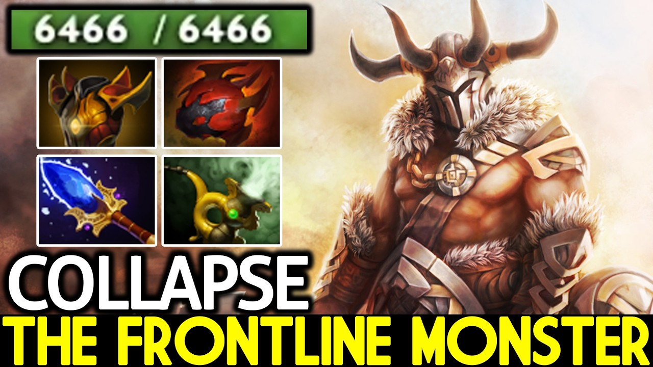 COLLAPSE [Centaur Warrunner] The Unkillable Raid Boss Dota 2