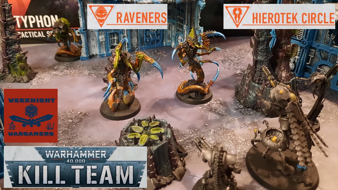 Raveners vs Hierotek Circle Kill Team Battle Report