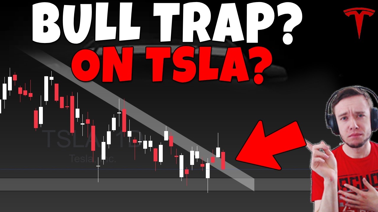 Акции TESLA &mdash; масштабная ловушка для быков? Или бычий повторный тест?