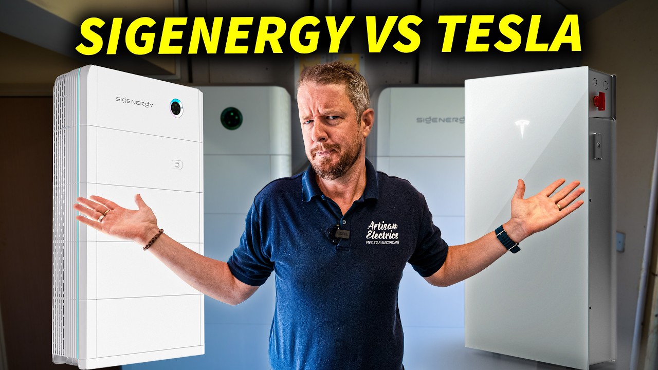ЛУЧШИЙ домашний аккумулятор 2025 года? Tesla PW3 против Sigenergy SigenStor