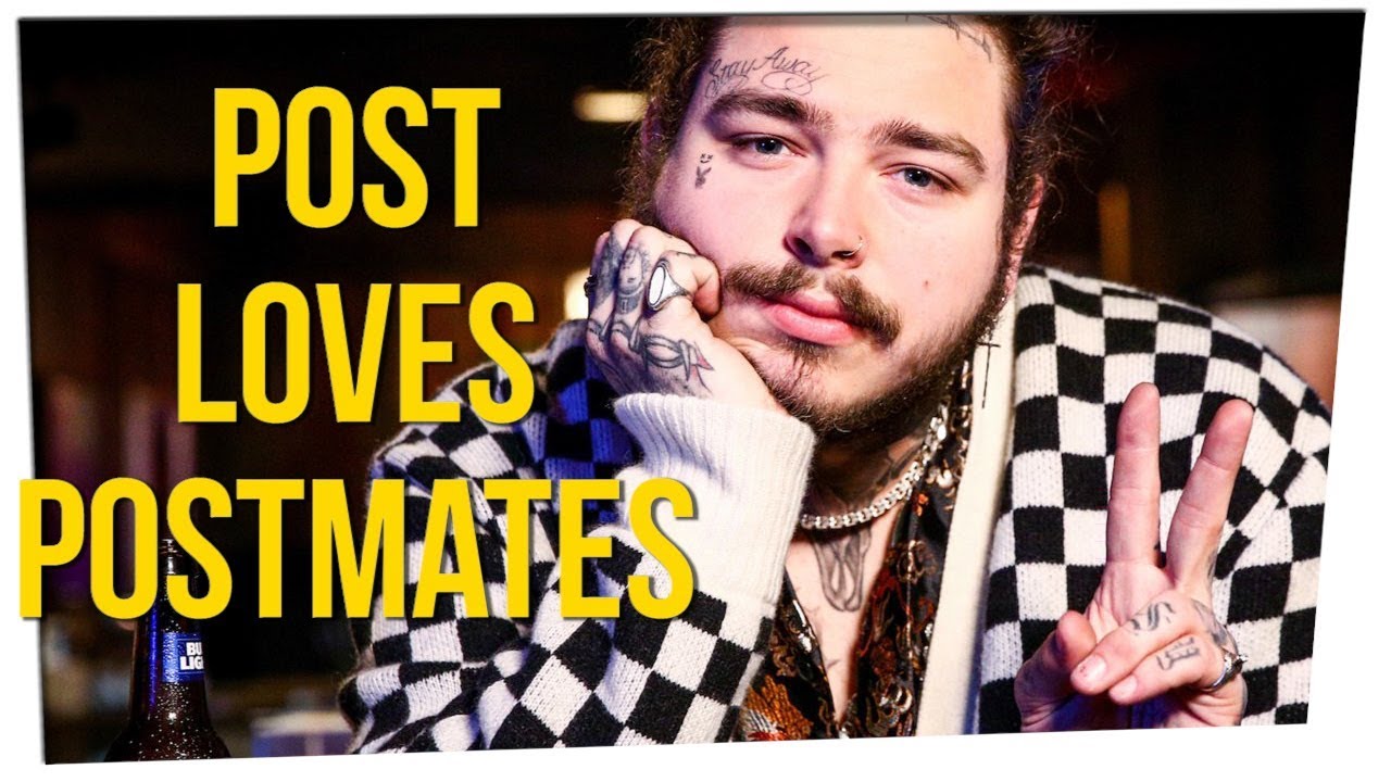 Postmates Declares Post Malone Their #1 Customer ft. Steve Greene & DavidSoComedy