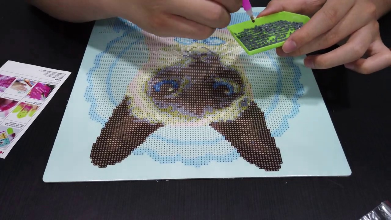 [EP.08] 망쳐버린 샴 고양이 보석 십자수...