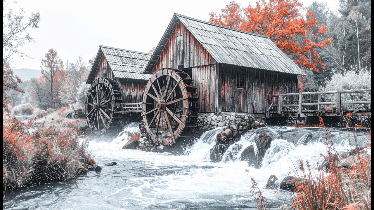La moară la Rudăria - tradițional rural