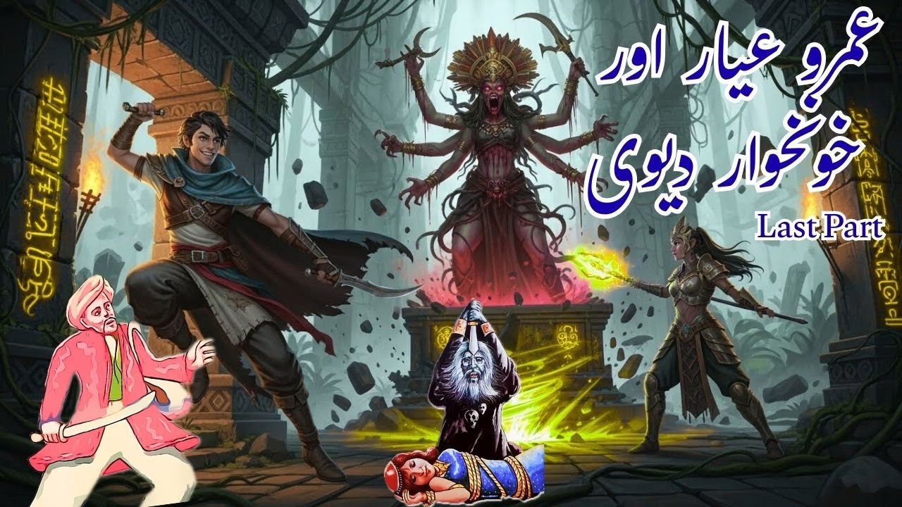 Umro Ayyar Aur Khunkhwar Devi ( Last Part ) | Umro Ayar Ki Kahaniyan | Moral Kahani Land