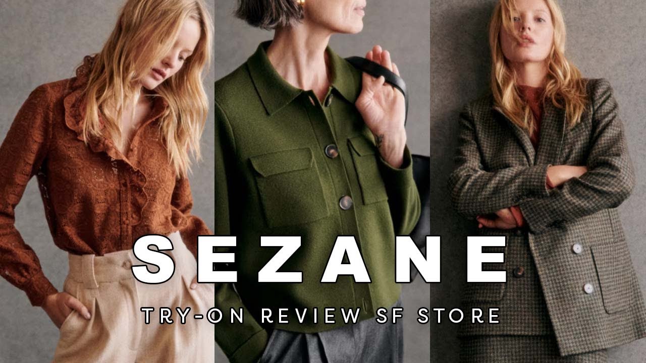 Примерка коллекции SEZANE Haul Try-On осень-зима 2024 в магазине Сан-Франциско и посещение Reform...