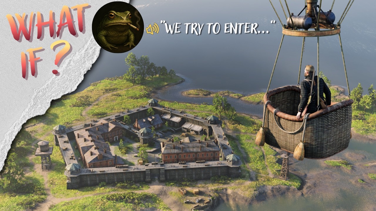 RDR2: What Happens If You Force Your Way into Sisika Penitentiary?