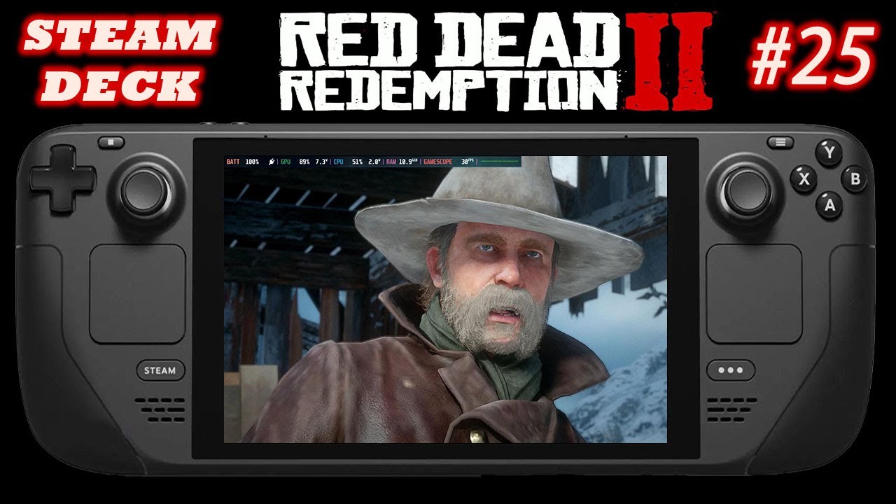 Red Dead Redemption 2 - Steam Deck Gameplay #25 - American Venom
