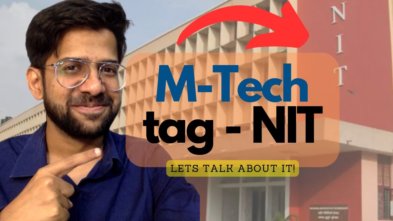 Value of NIT M-Tech tag, comparison with IIT M-tech, Focus on these in NITs #gate2025 #nit #mtech