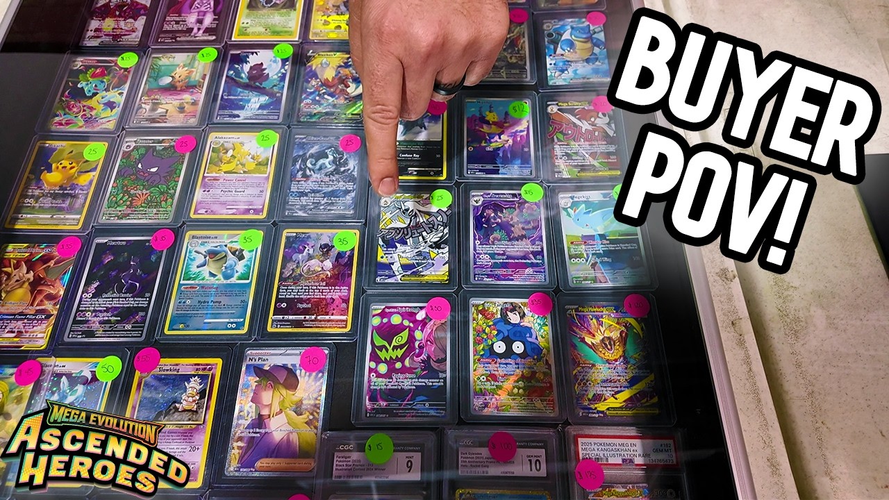 Can I Finish the Ascended Heroes MASTER SET?! Card Show BUYER POV and Opening!!