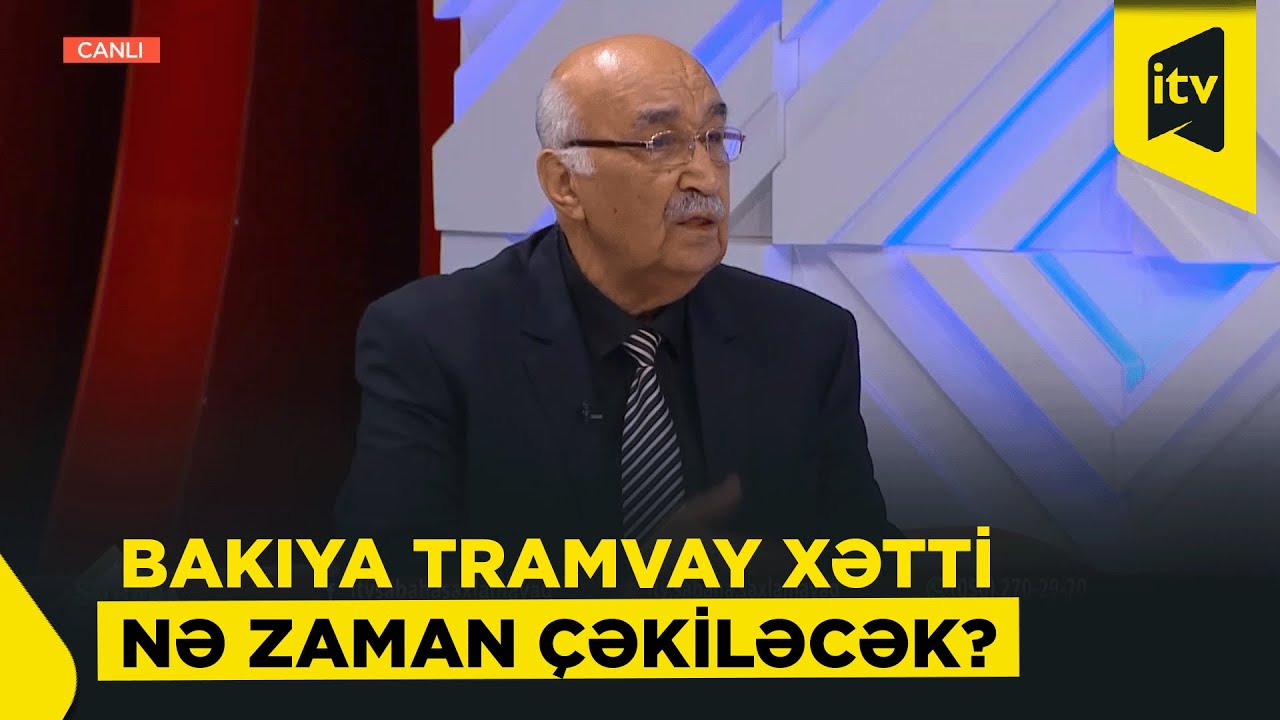 Fərhad Eyyubov: tramvay xətlərinin çəkilməsi gecikmiş addımdır