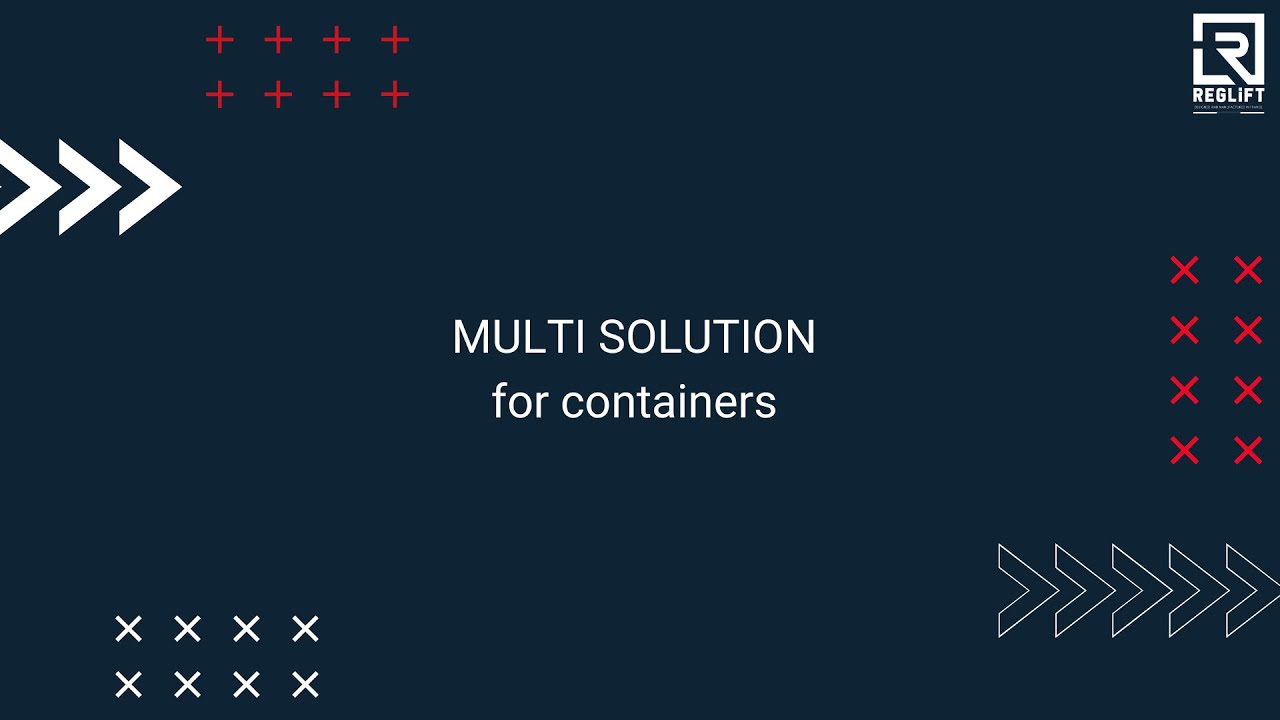 Multi applications: Trolley with forks for bins handling
