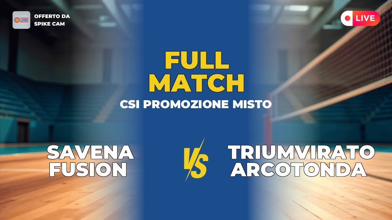 Savena Fusion vs triumvirato Arcotonda | CSI promozione misto