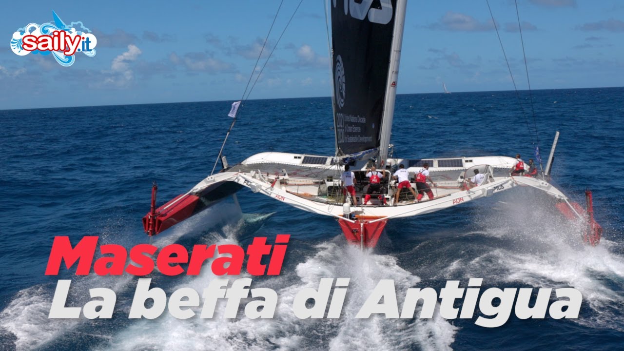 Maserati, beffa ad Antigua